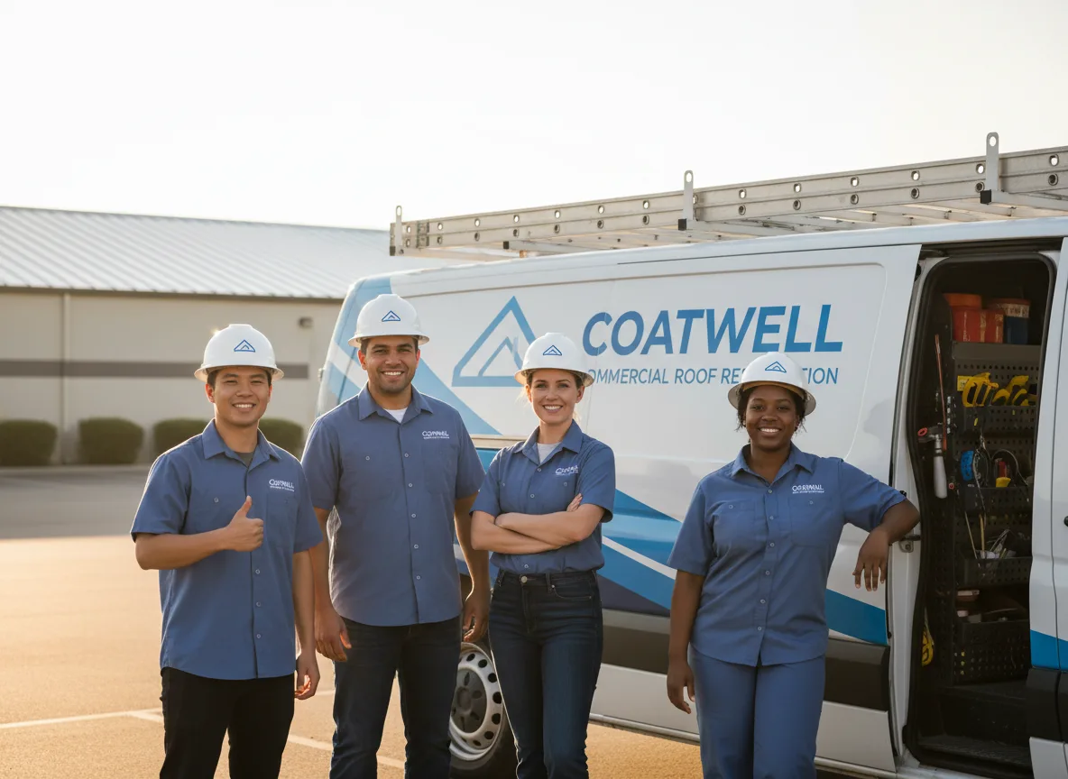Commercial roof coating company in Tichnor, AR
